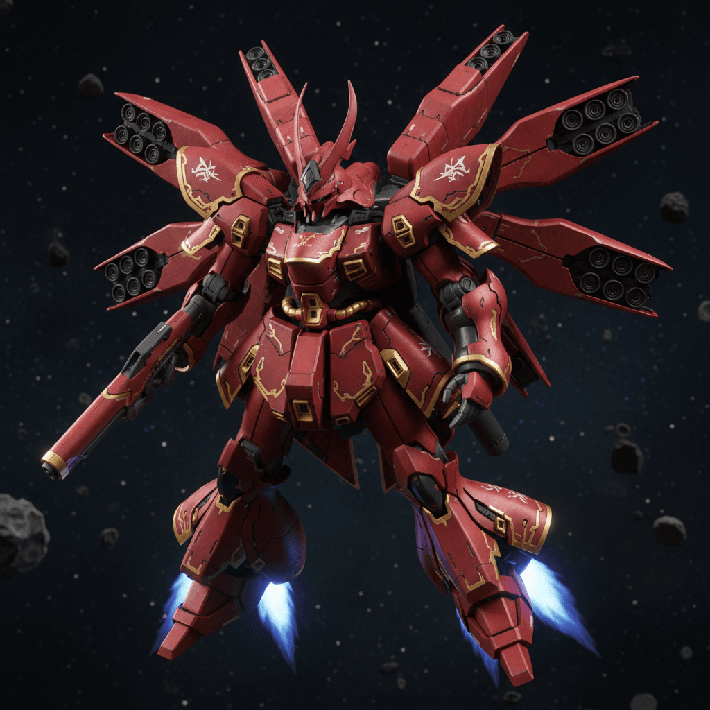 Gundar-Vanguard Type-0 — Neo Zeon Gundar-Frame